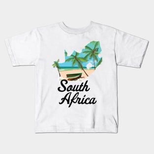 South African Travel poster Kids T-Shirt